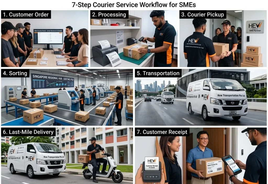 how courier services support SMEs